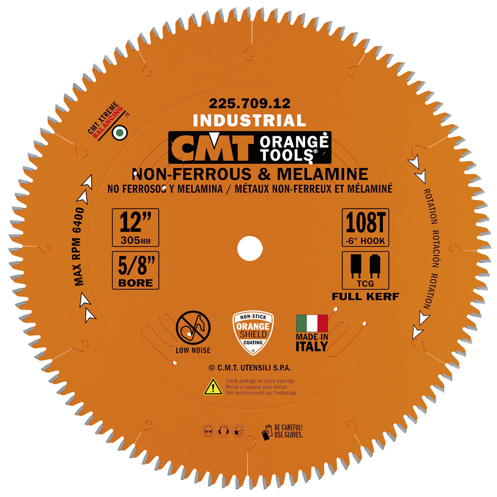 Sierras circulares para materiales no ferrosos, PVC y melamínicos, linea XTreme