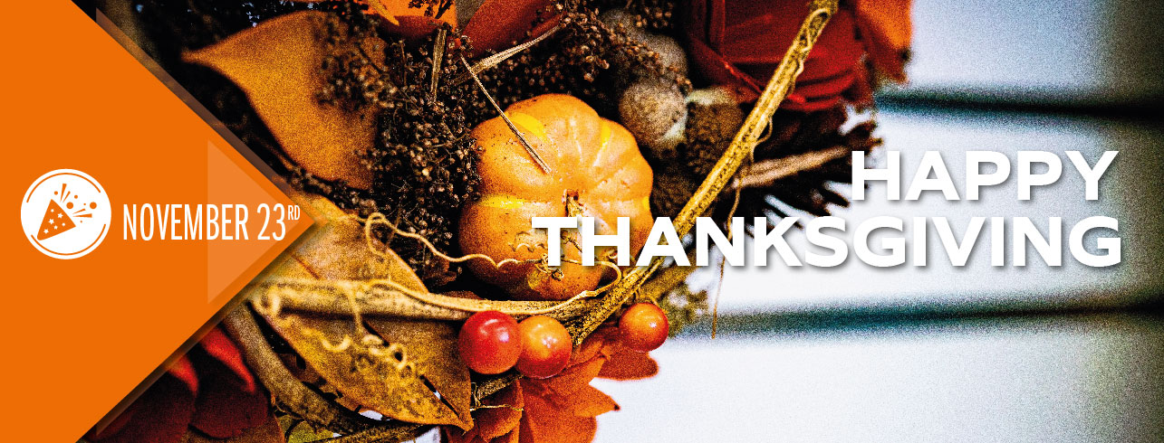 Happy Thanksgiving from all of us at CMT