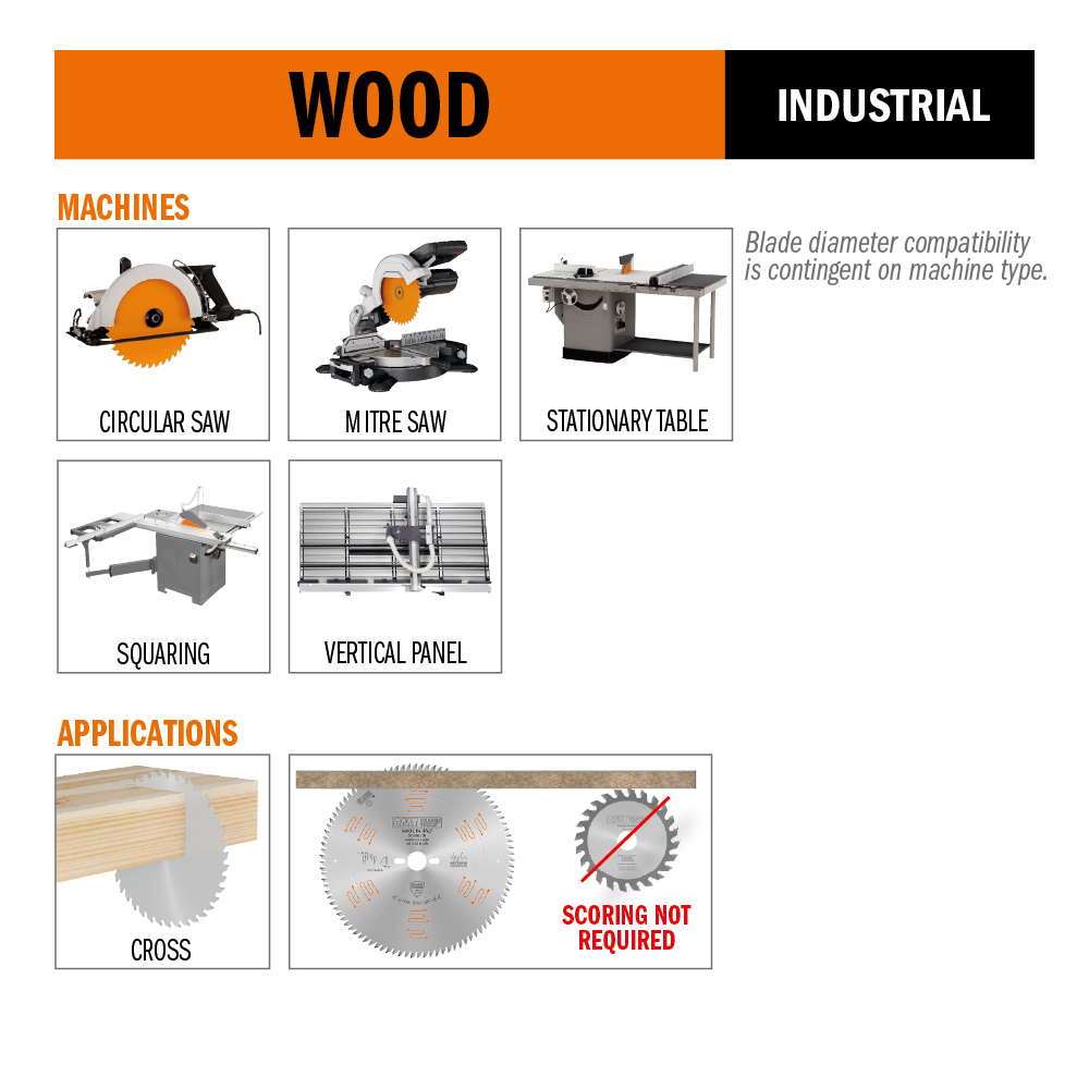 Fine Finishing saw blade - Double sided