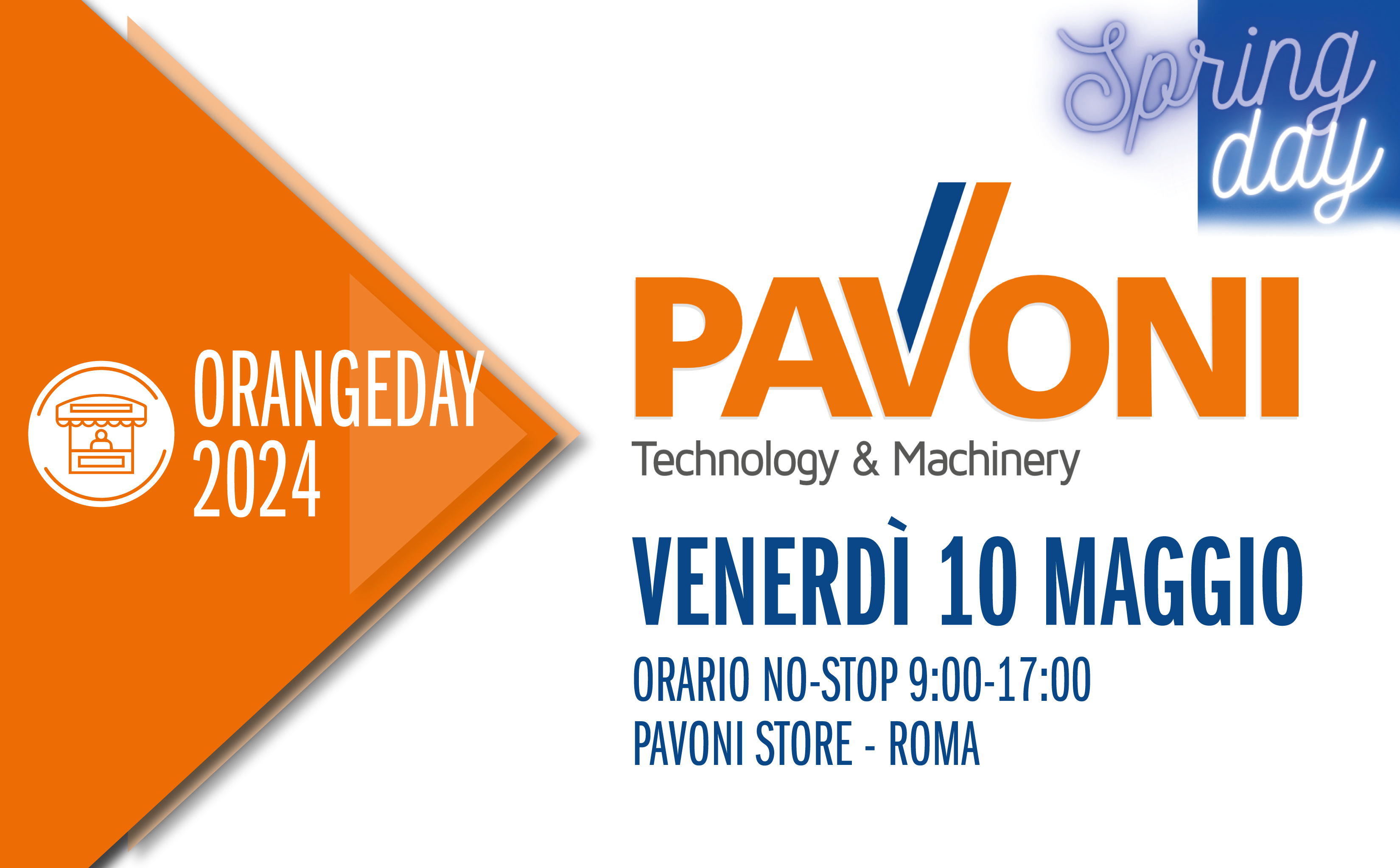 Orange Day - Pavoni Macchine, Roma, 10 Maggio