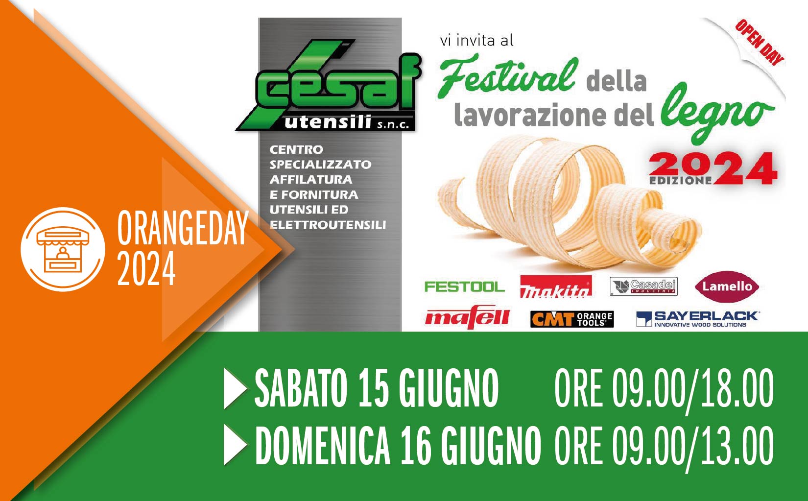 Orange Day - CESAF Utensili - Genazzano RM