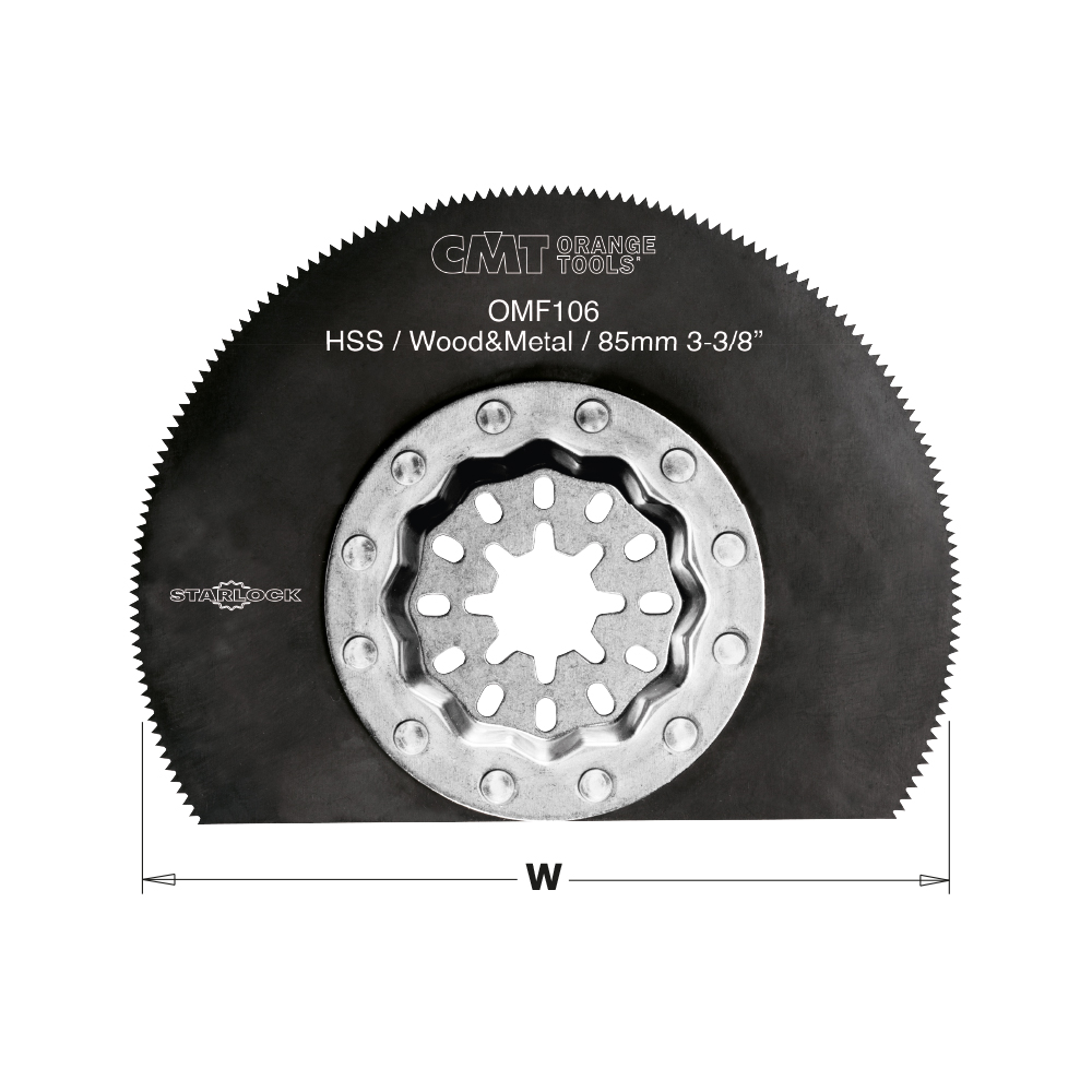 85mm (3-3/8&quot;) Radial Saw Blade for Wood &amp; Metal