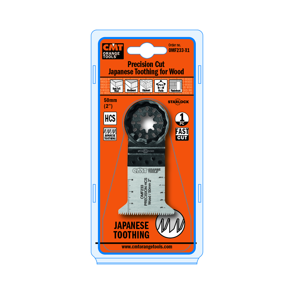 45mm (1-3/4&quot;) Precision Cut, Japan toothing for Wood