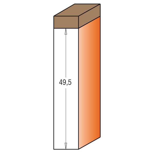 Pattern router bits with insert knives, Z1 - Z2