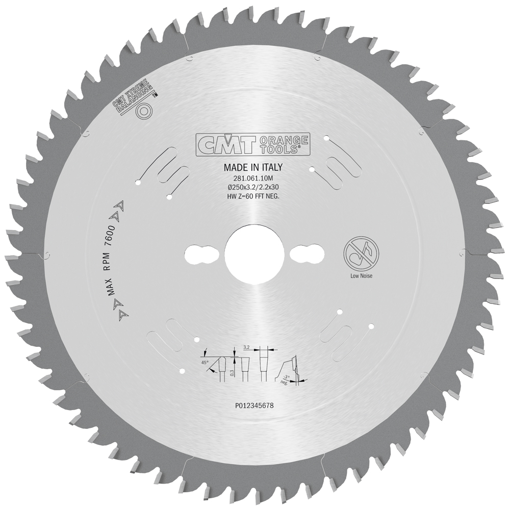 XTreme laminated and chipboard circular saw blades