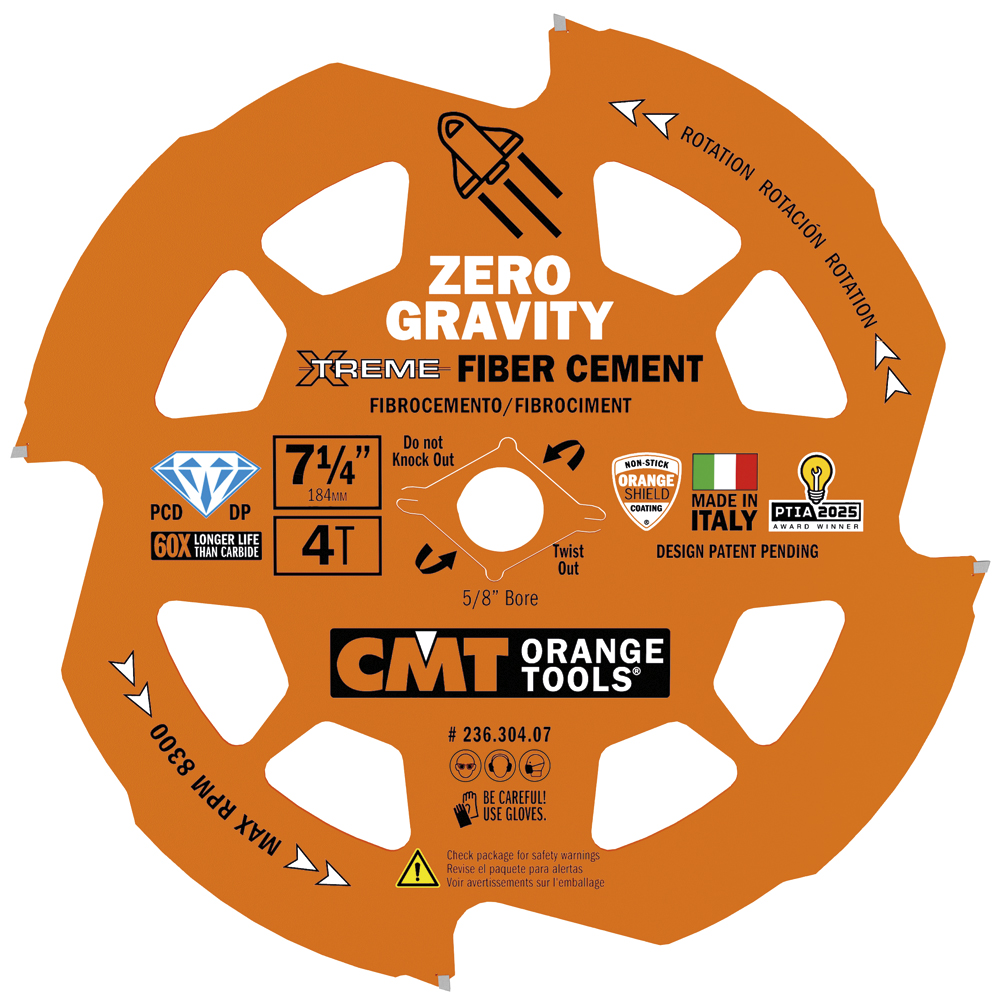ZERO GRAVITY POUR FIBROCIMENT EN PCD