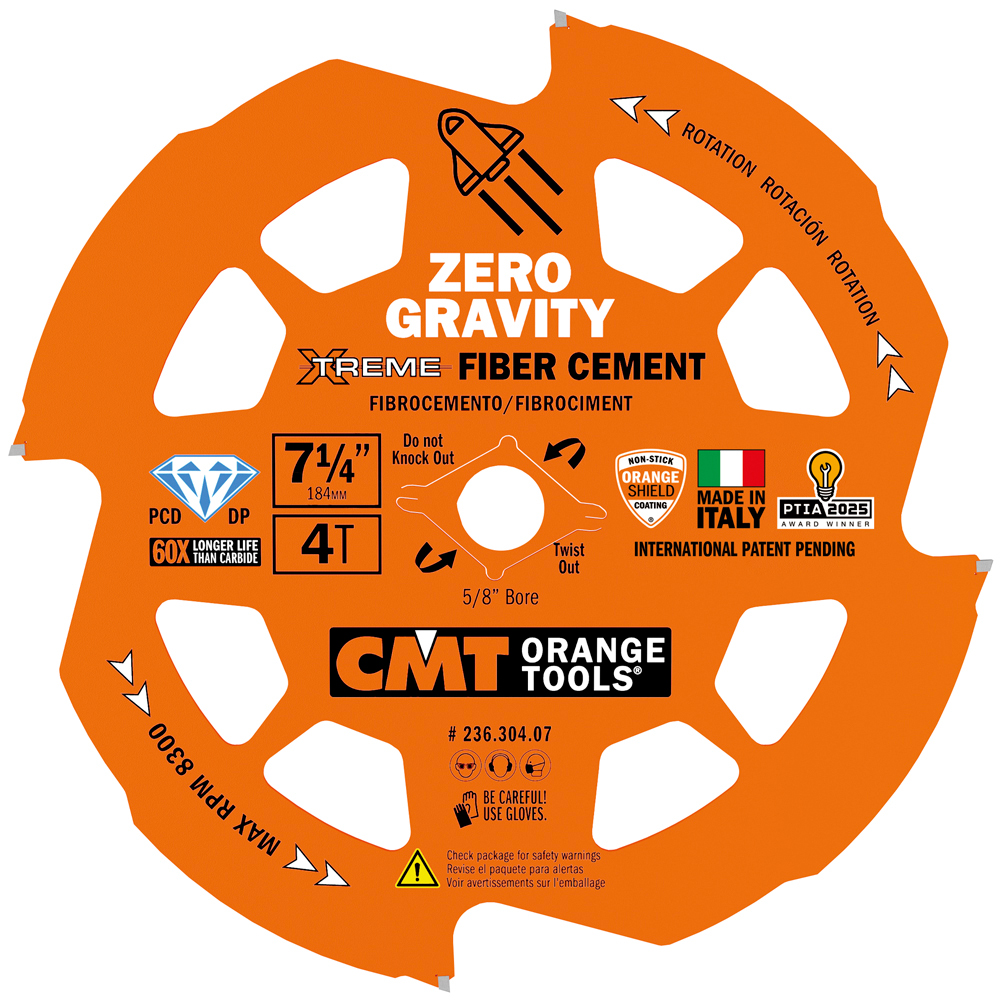 ZERO GRAVITY POUR FIBROCIMENT EN PCD