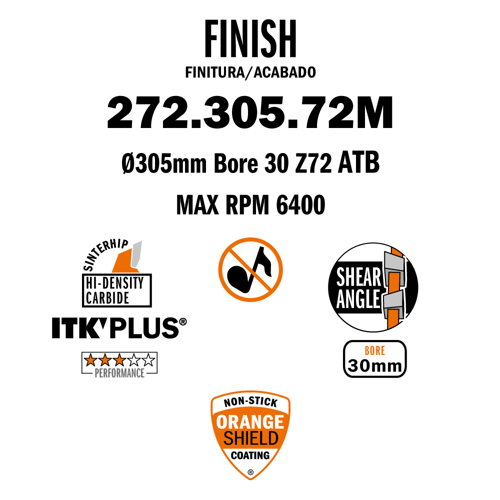 272 ITK Plus Lames circulaires pour coupes transversales