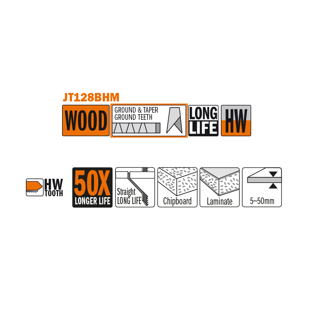 Xtreme Jigsaw Blade for Laminate