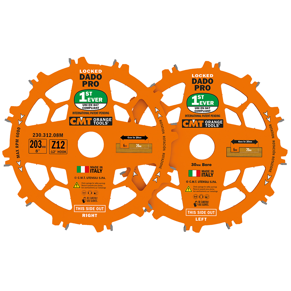 Locked Dado Pro Set