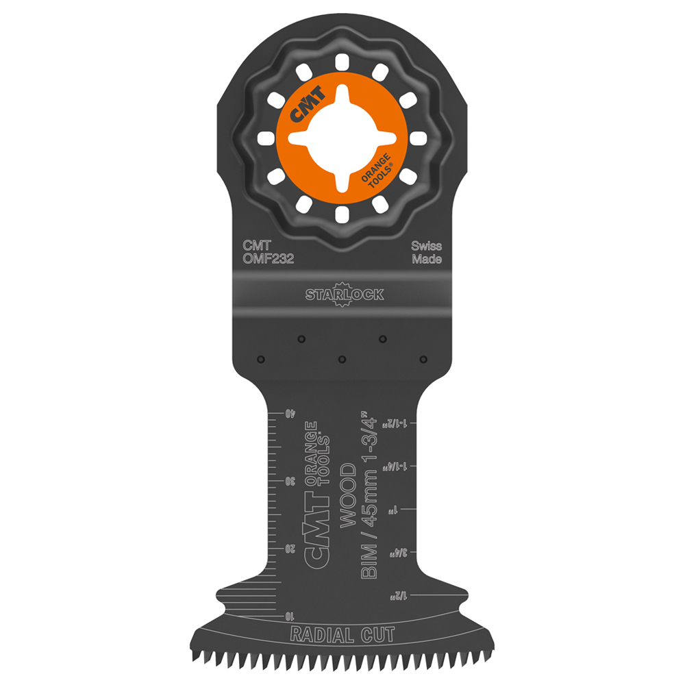 45mm Lame de scie de précision avec denture japonaise trempée pour bois. Long-life.