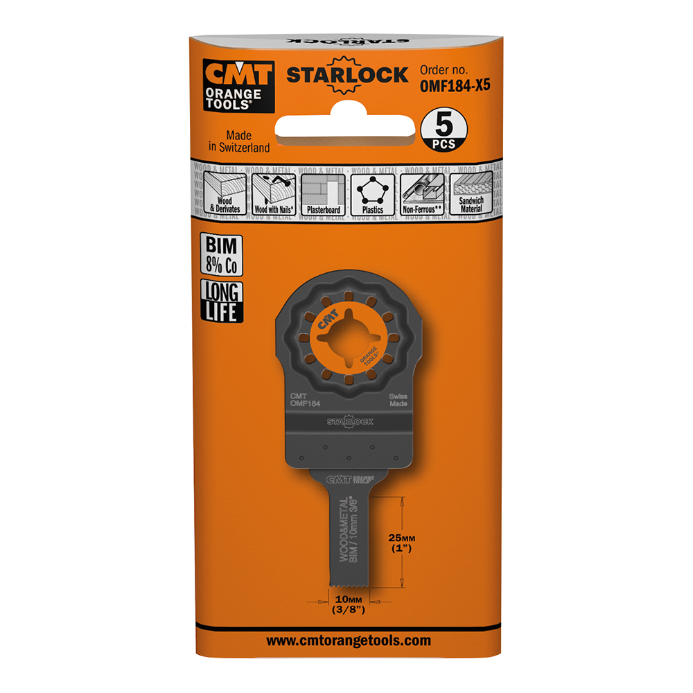 10mm Gerades Messer für Multifunktionszubehör für Holz &amp; Metall