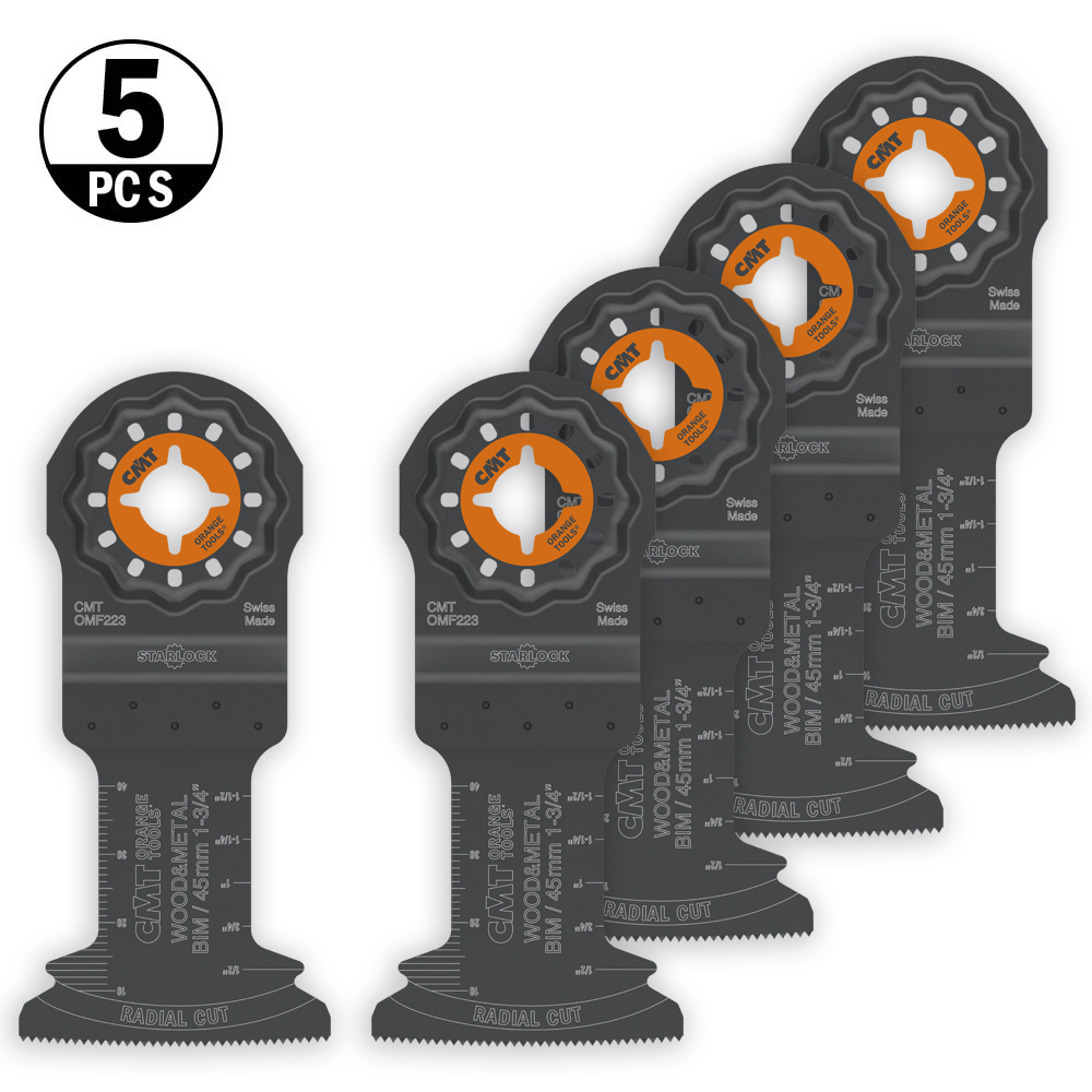 45mm (3/4&quot;) Radial Blade for Wood &amp; Metal