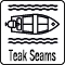 Teak Seams