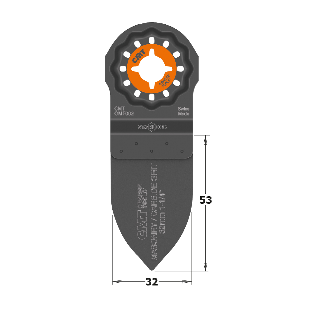 32mm (1-1/4&quot;) Carbide Grit Fingertip Rasp