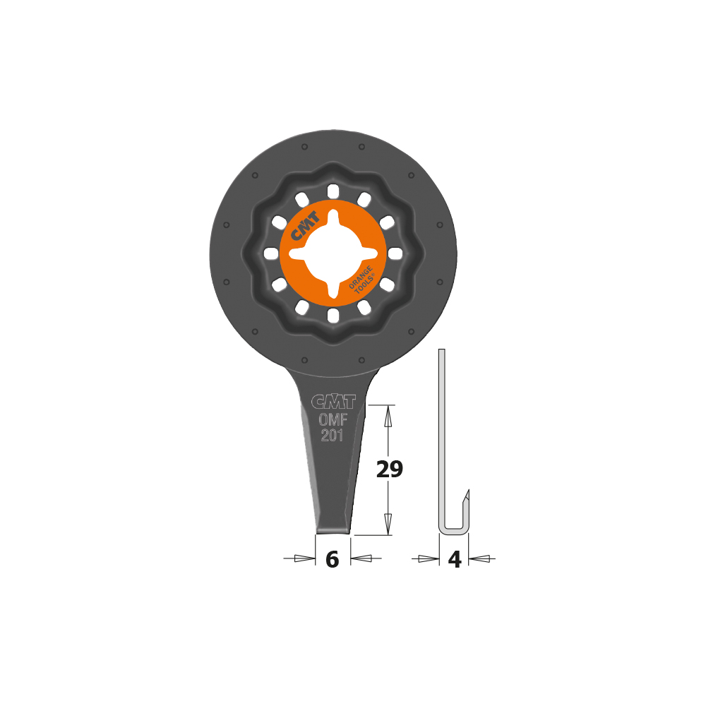 MULTI-TOOL HARD RESIDUES KNIFE HCS