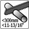 Thickness &lt;300MM - 11-13/16”