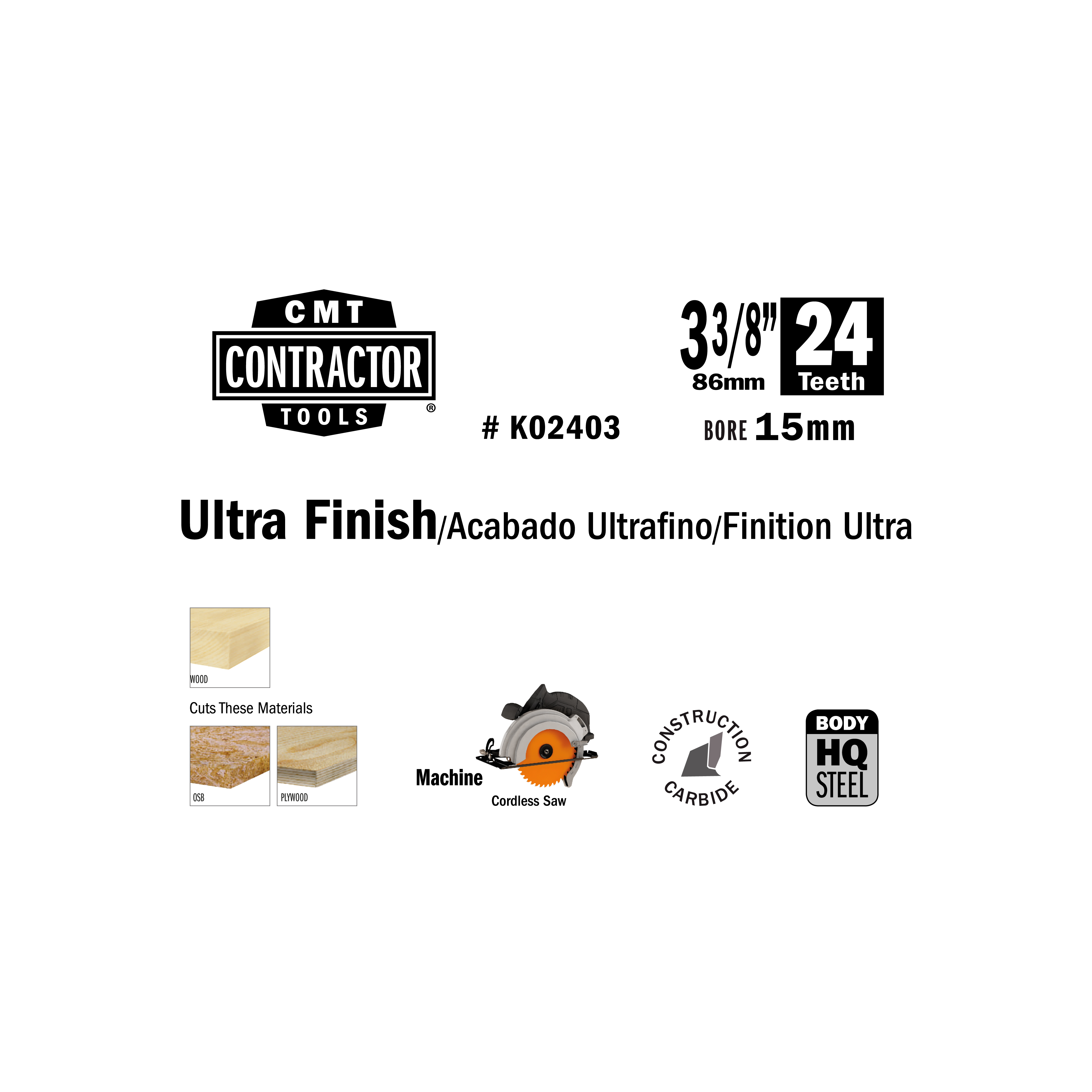 K Contractor® - Ultra Finish