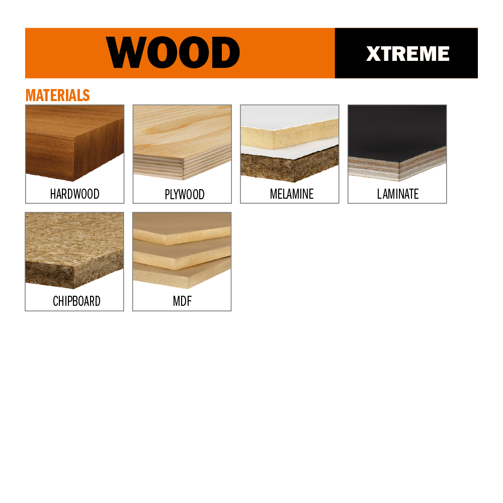 XTreme laminated and chipboard circular saw blades