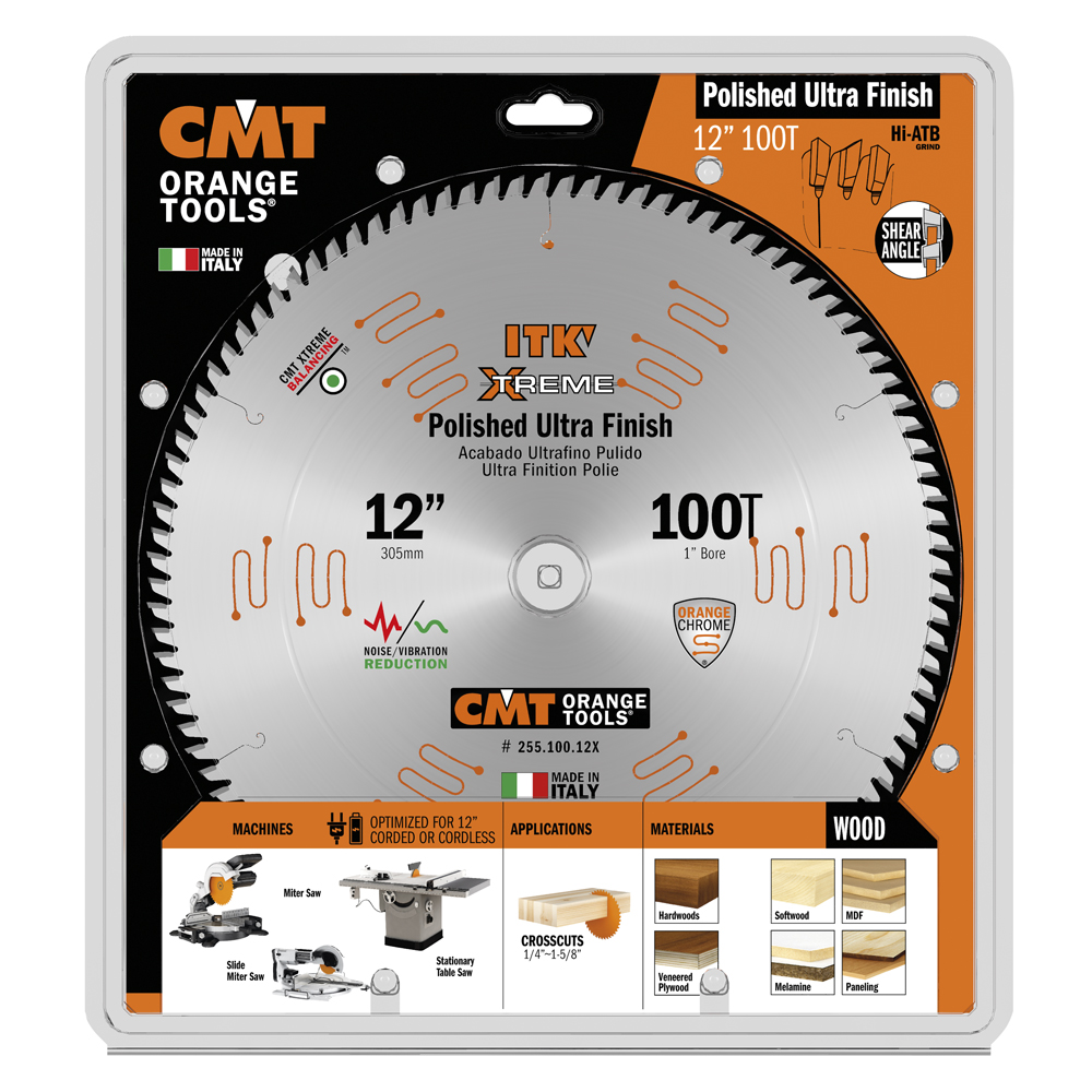 Polished Ultra Finish Saw Blade ITK-X HW