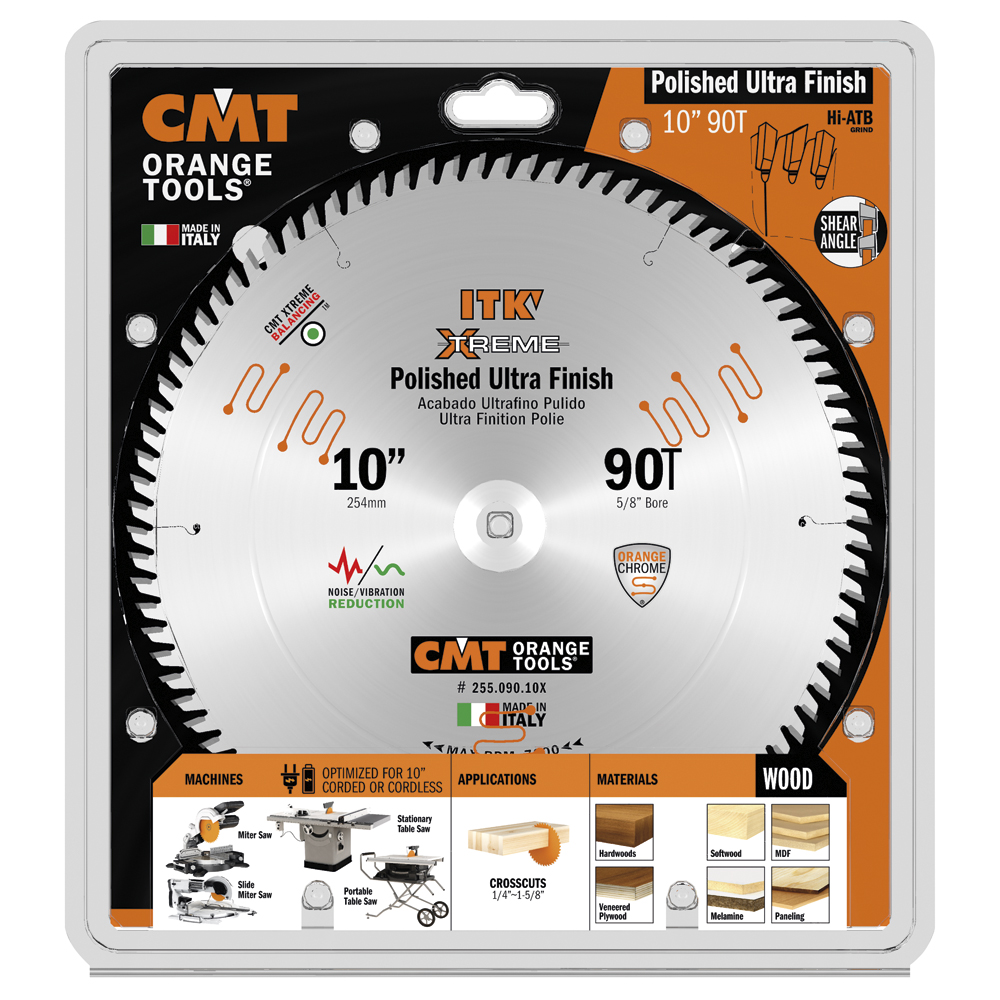 Polished Ultra Finish Saw Blade ITK-X HW