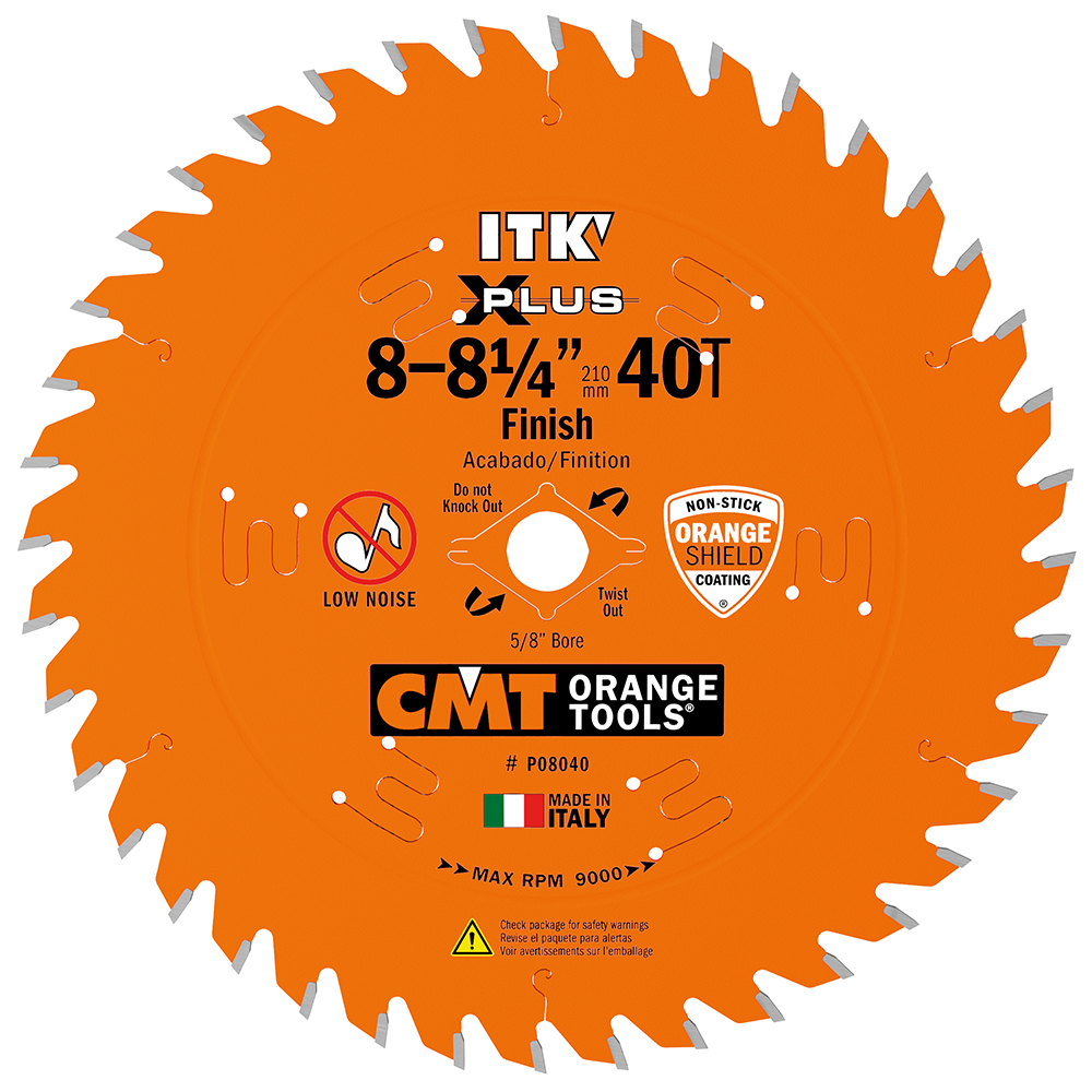 ITK XPLUS ® finish circular saw blades