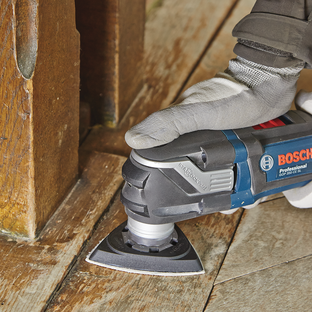 93mm (3-5/8") Delta Sanding Pad, perforated