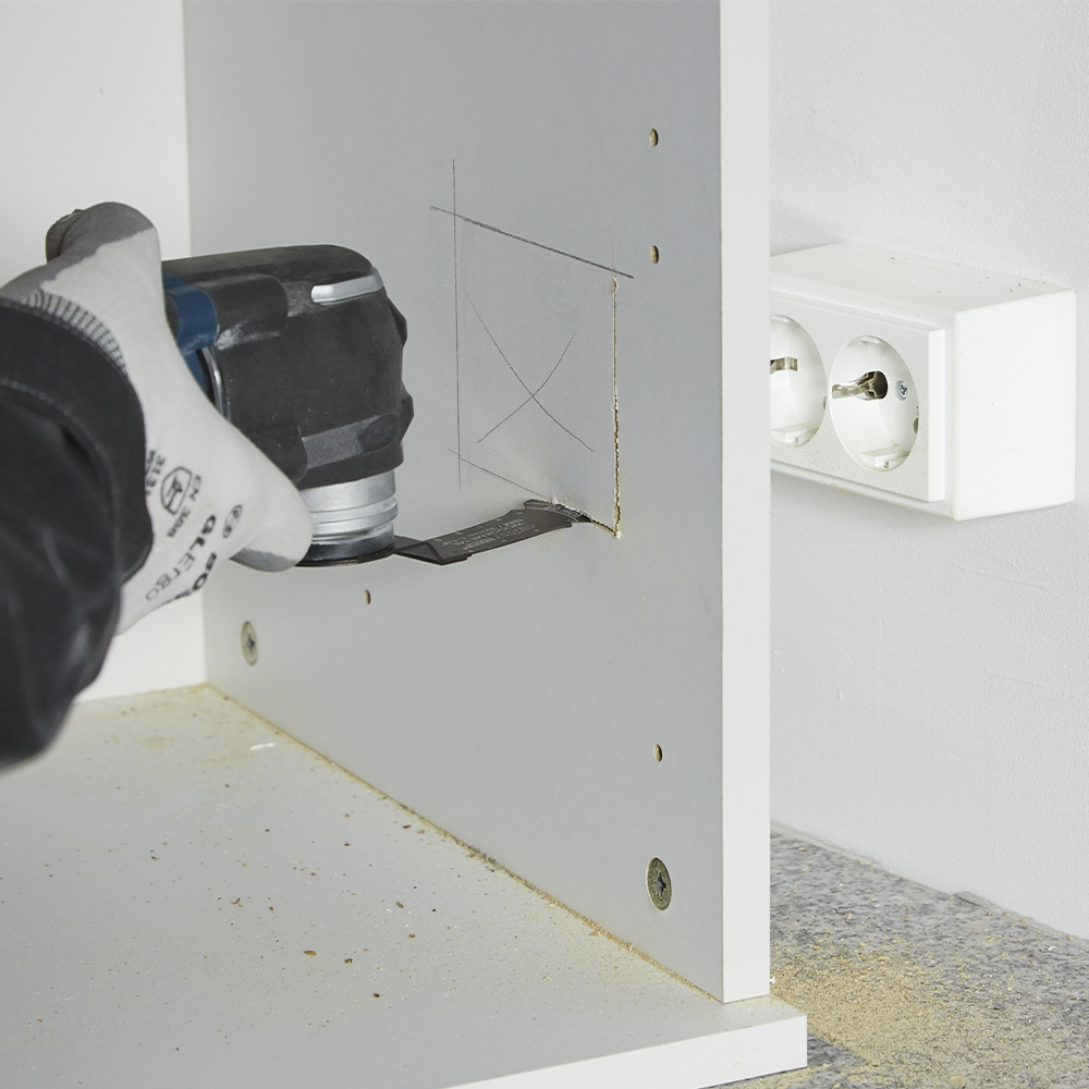 32mm Radial Messer für Multifunktionszubehör für Holz &amp; Metall