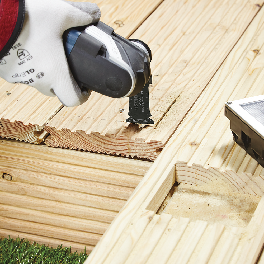 45mm Hoja radial para madera y metal
