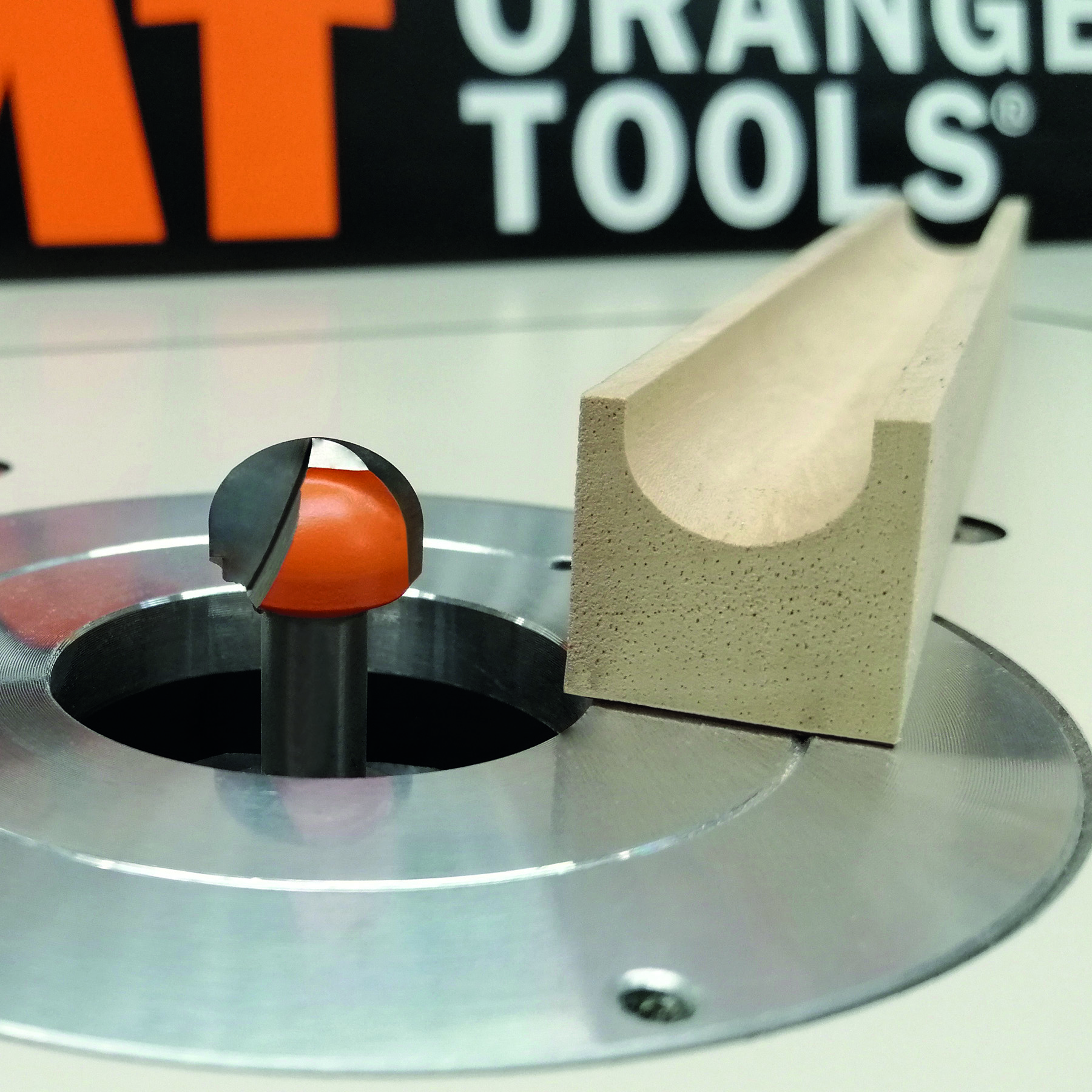 Round nose router bits