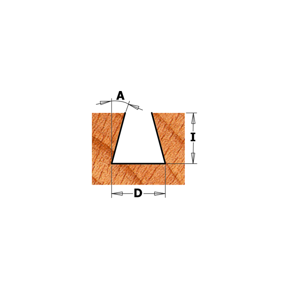 Dovetail router bits