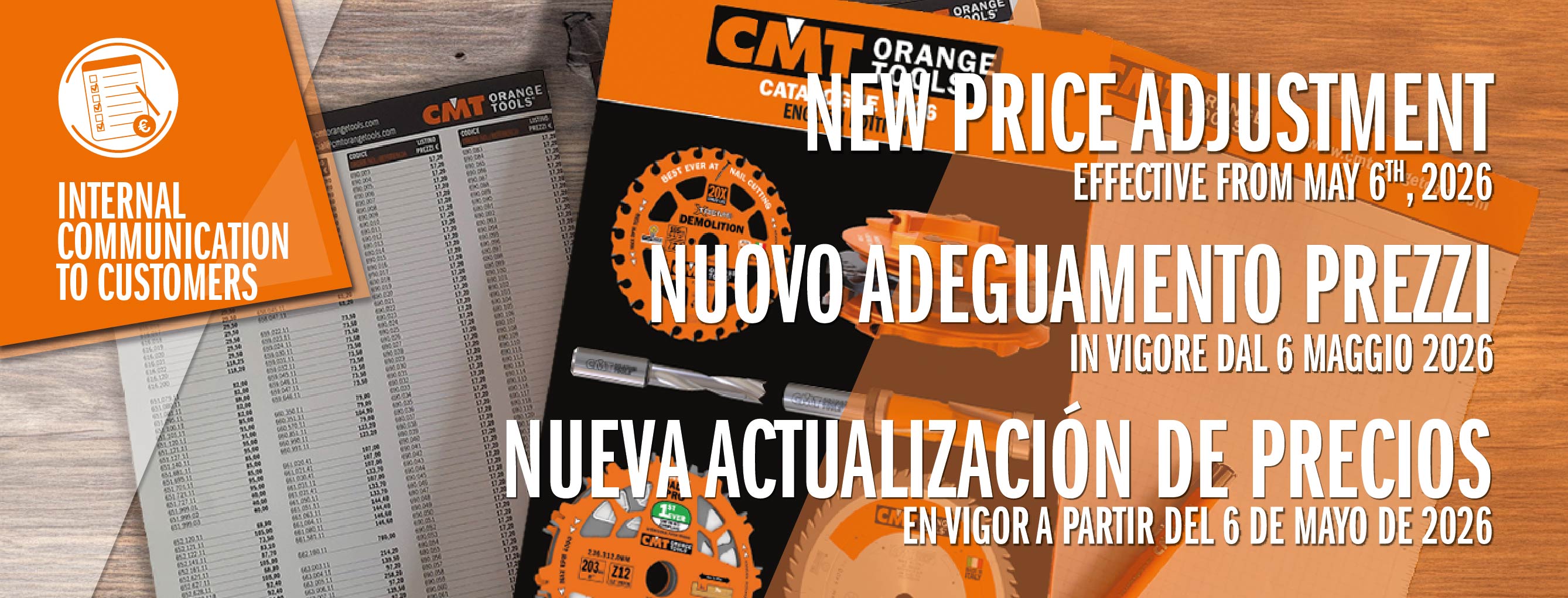 NUEVA ACTUALIZACIÓN DE PRECIOS