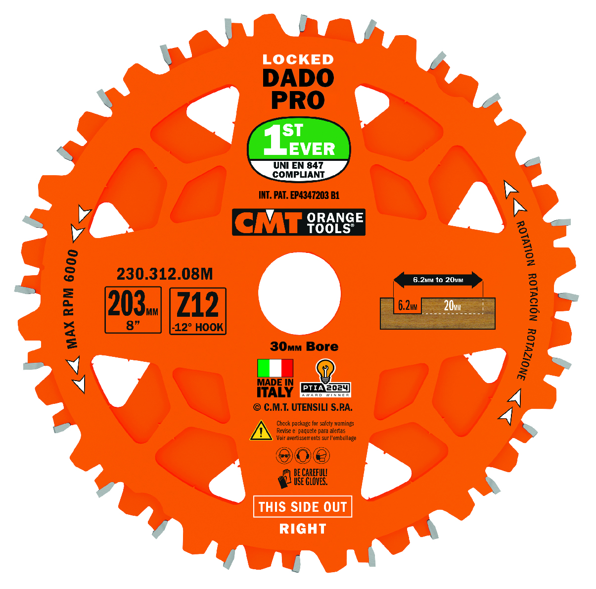 Locked Dado Pro Set