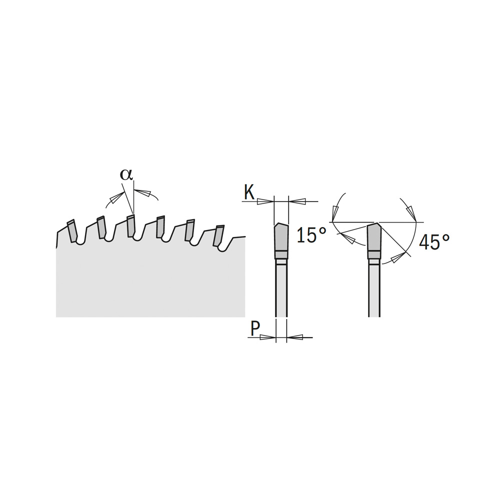 Industrial XTreme plexiglass and plastic circular saw blades