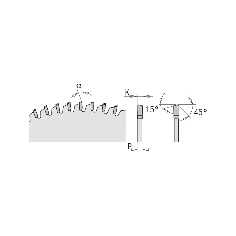 Sierras circulares para metacrilato y plástico, linea industrial