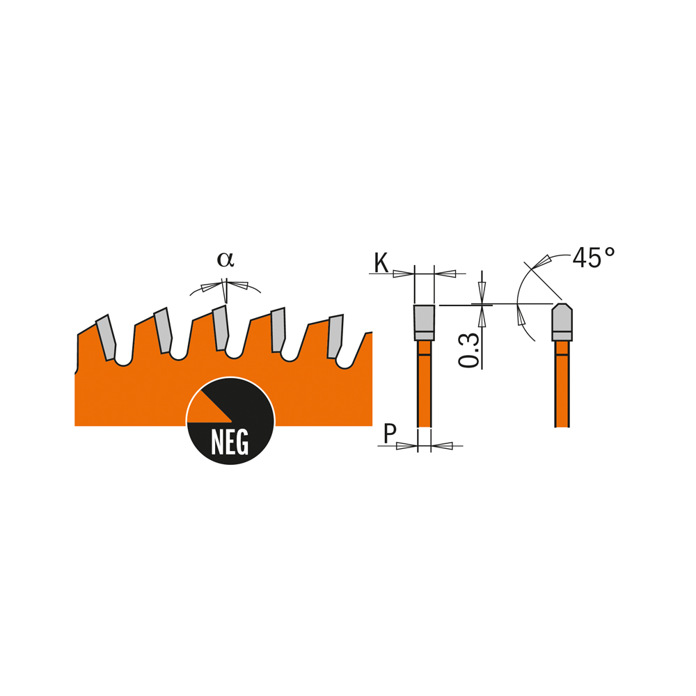 Industrial Xtreme non-ferrous metal, PVC &amp; melamine circular saw blades
