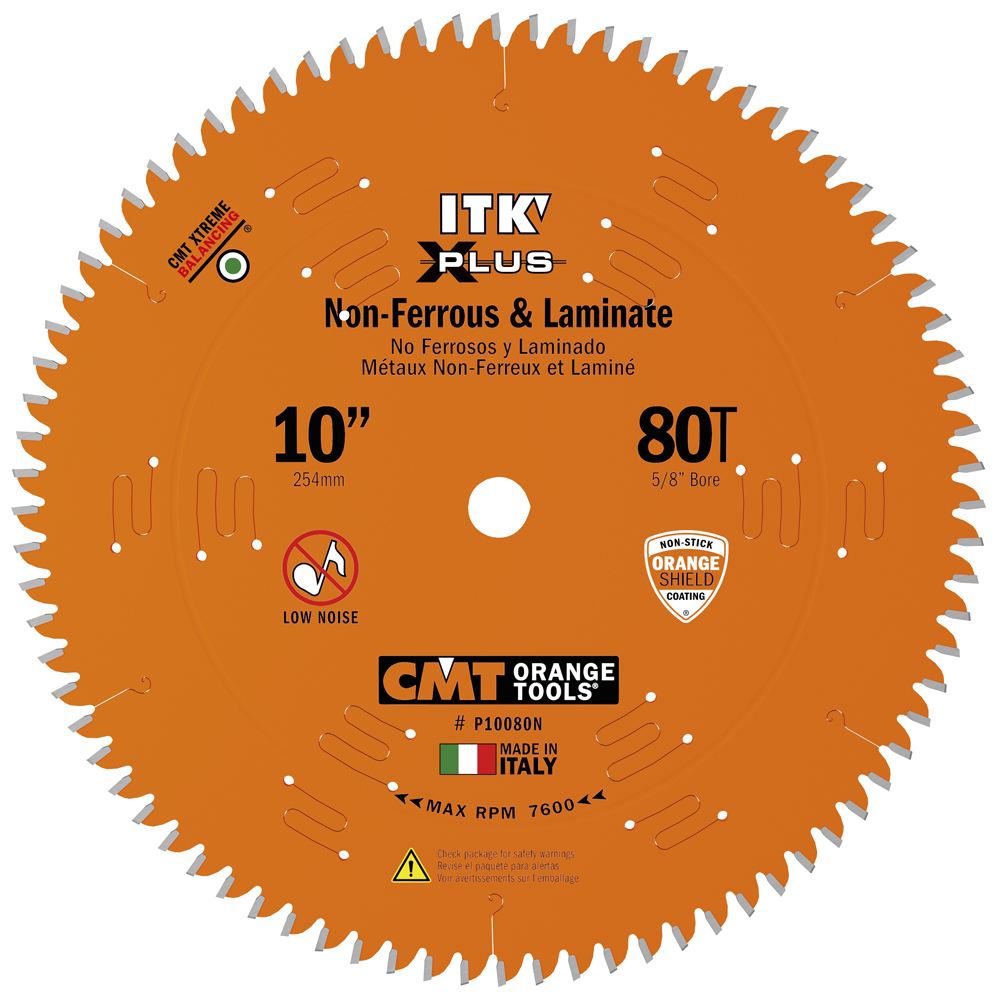 ITK XPLUS® non-ferrous metal and Composite Decking  saw blades