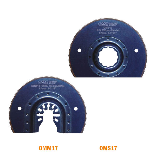 87mm Riff-Segmentsägeblatt für Holz und Metall