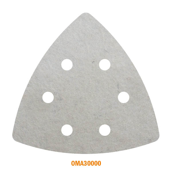 93mm Feuille abrasive triangulaire