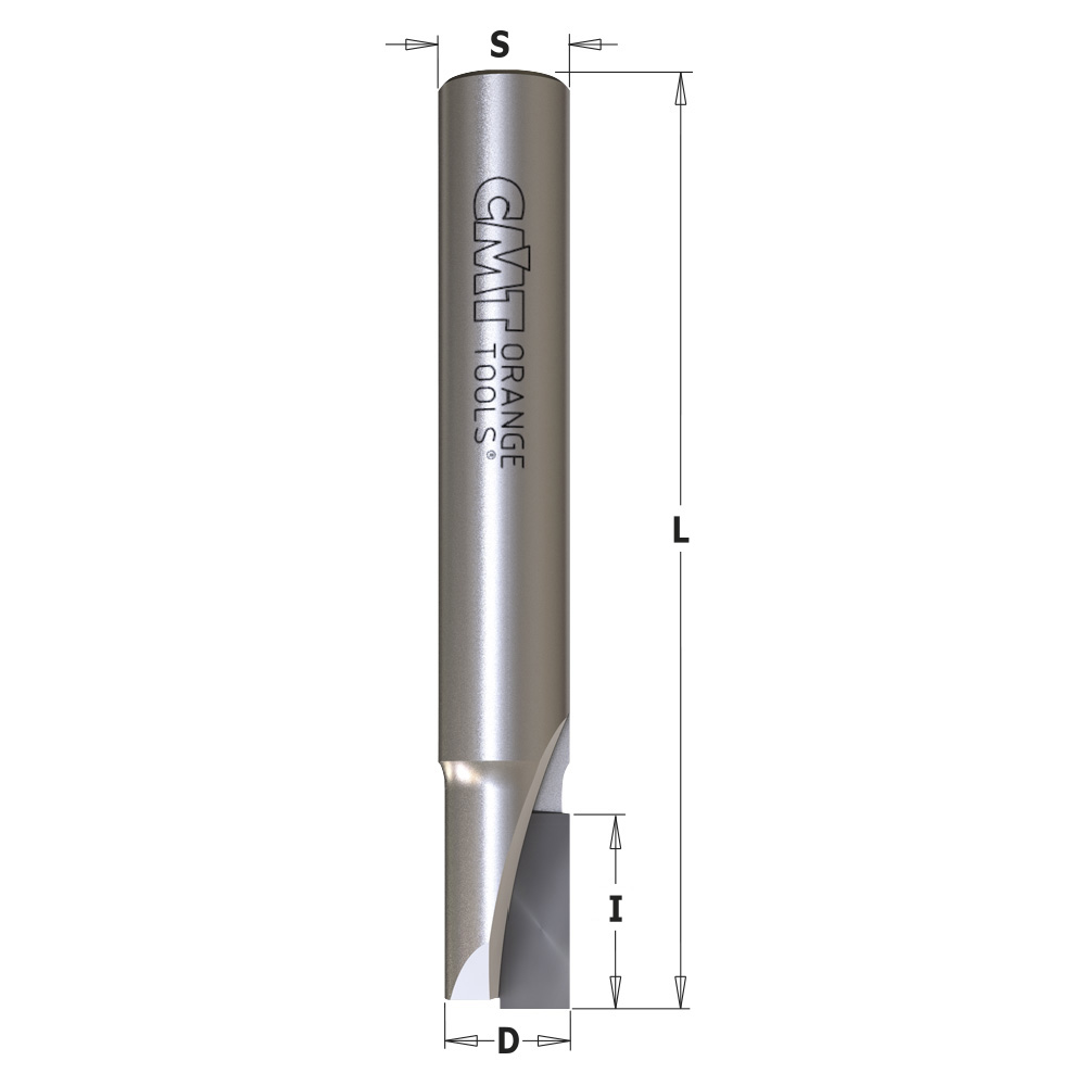 DP - Polycrystalline Router Cutters with Axial Cutting Edge - LONG LIFE
