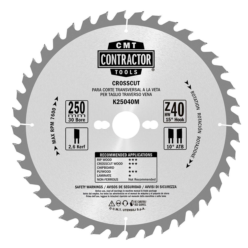 Contractor circular saw blades Combo pack K CONTRACTOR®