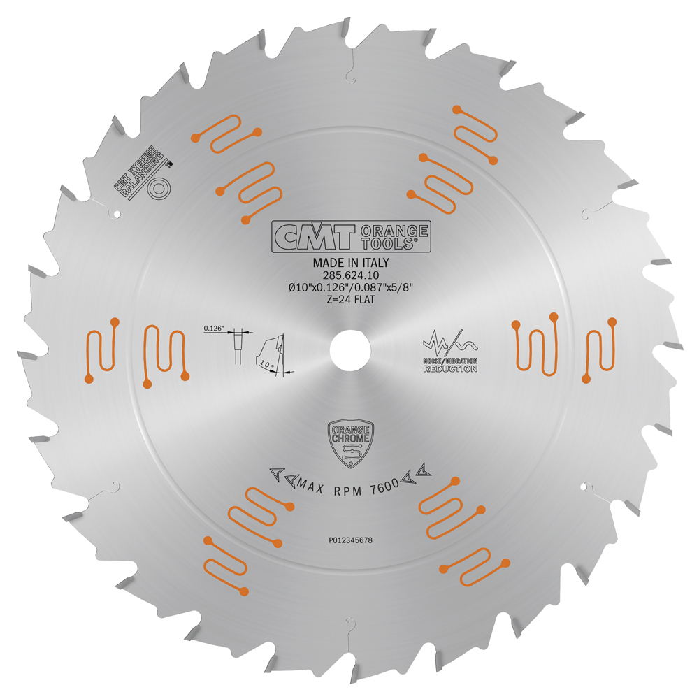 Lame de scie de precision pour coupee longitudinales- Orange Chrome