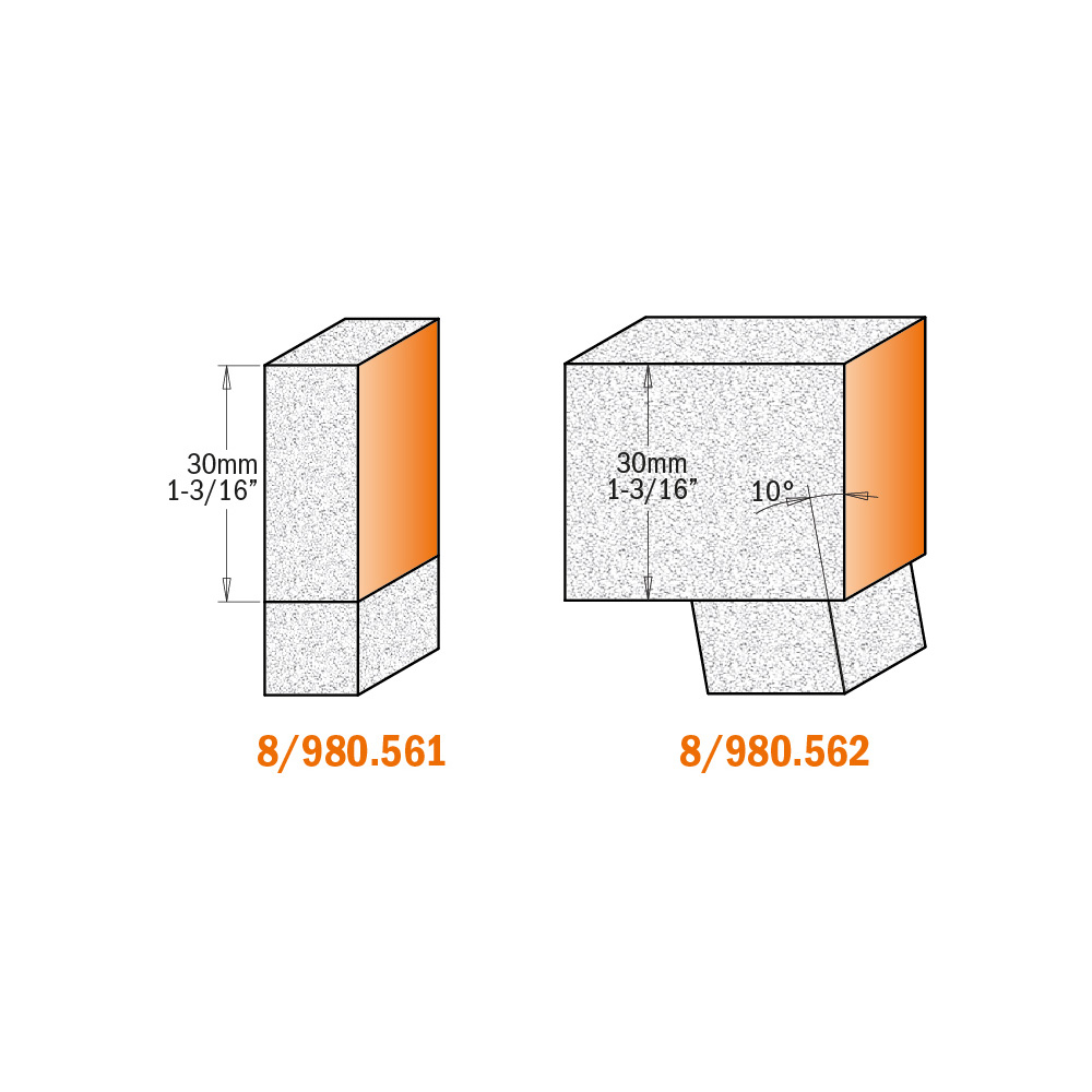 Solid surface sink and trim bits with insert knives and bearing