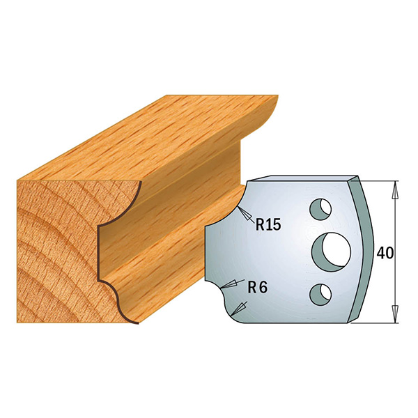 Couteaux profilés 690.044 Limiteurs 691.044