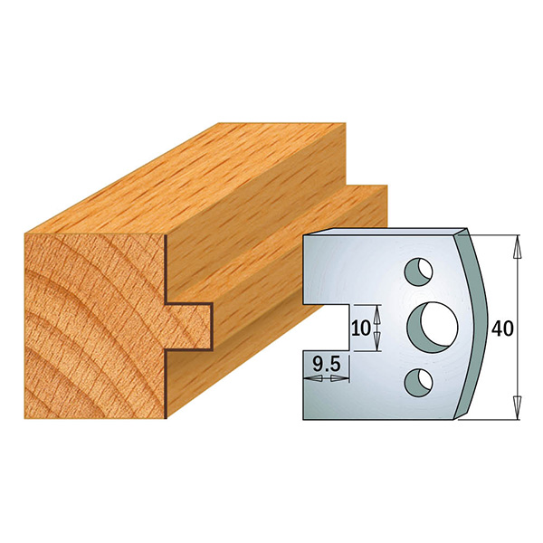 Couteaux profilés 690.092 Limiteurs 691.092