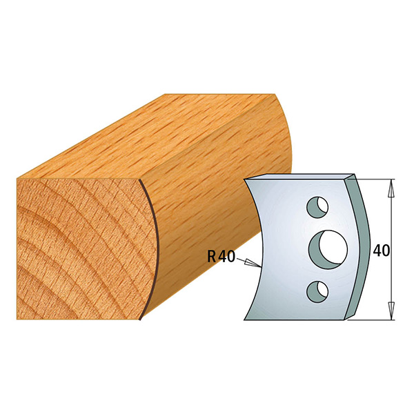 Coltelli sagomati 690.008 Limitatori 691.008