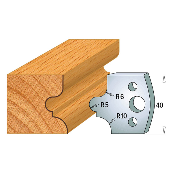 Couteaux profilés 690.012 Limiteurs 691.012