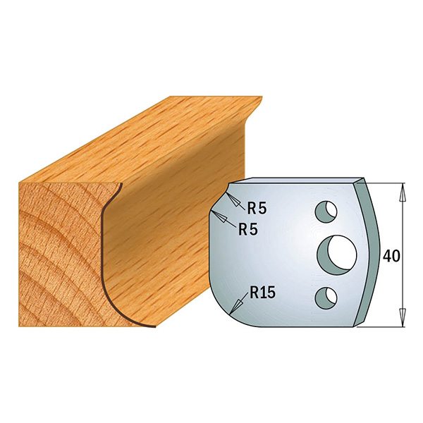 Couteaux profilés 690.060 Limiteurs 691.060