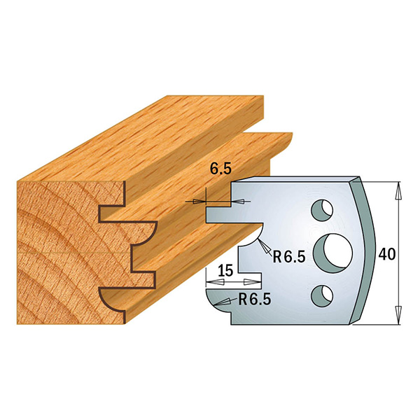 Couteaux profilés 690.096 Limiteurs 691.096