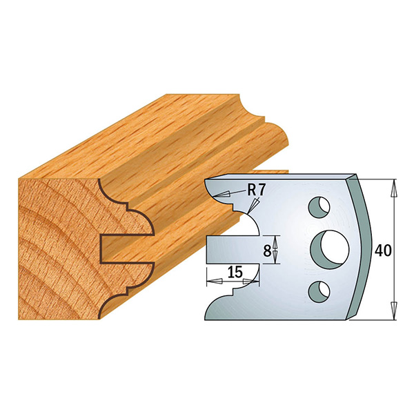 Coltelli sagomati 690.098 Limitatori 691.098